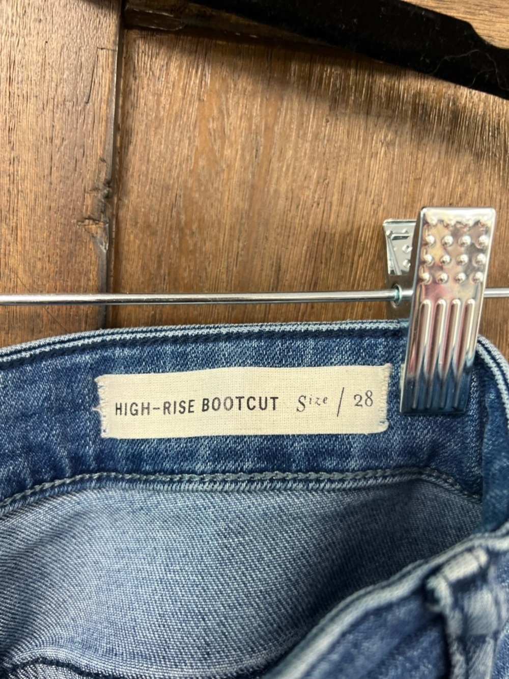 Pilcro and the Letterpress by Anthropologie High-Rise Bootcut Jeans Size 28 - Picture 6 of 11